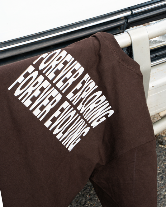 Forever RB Tee - Choc Brown
