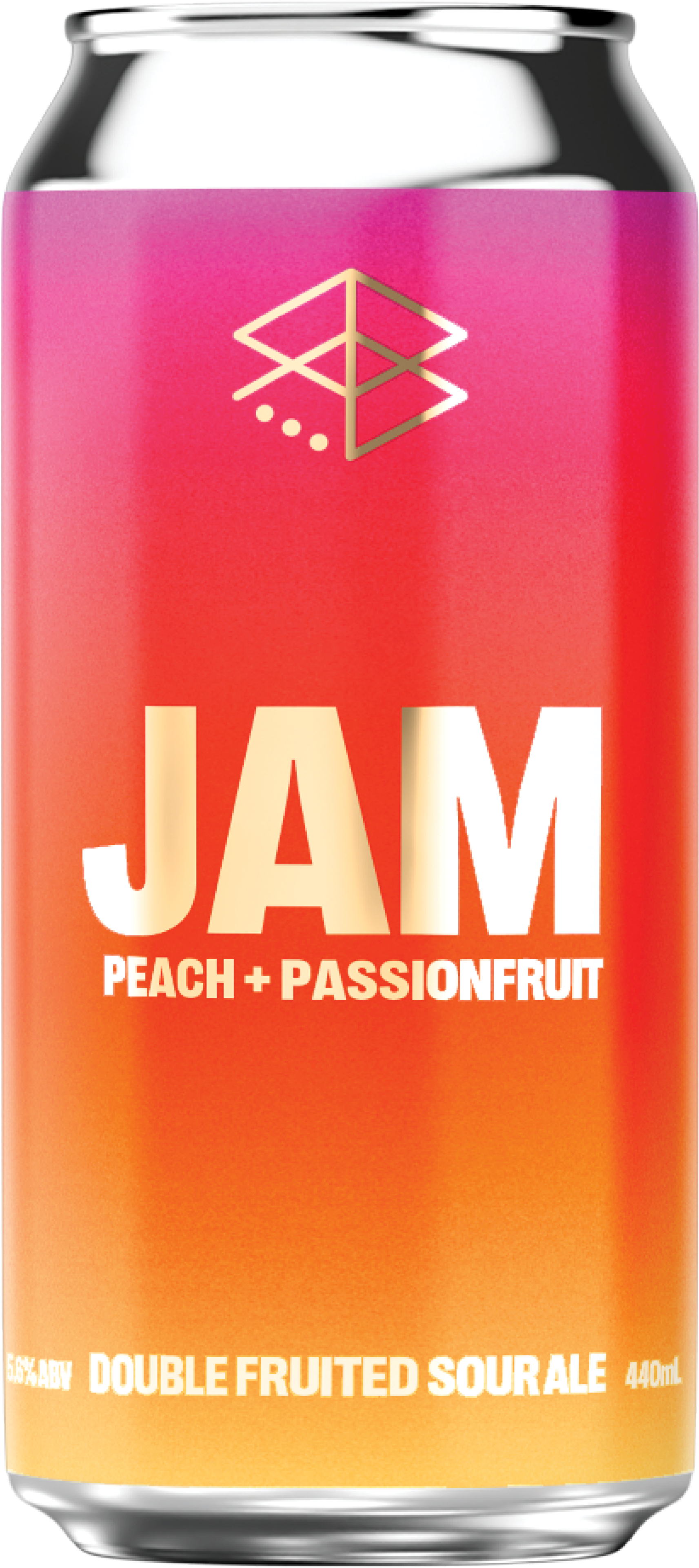 JAM: Peach + Passionfruit - Double Fruited Sour Ale - Single