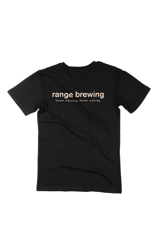 Classic Logo Tee - Black & Salmon