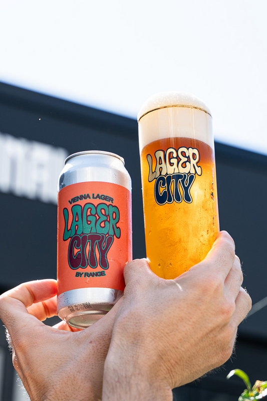 Lager City 2024 Kolsch Glass - Gold