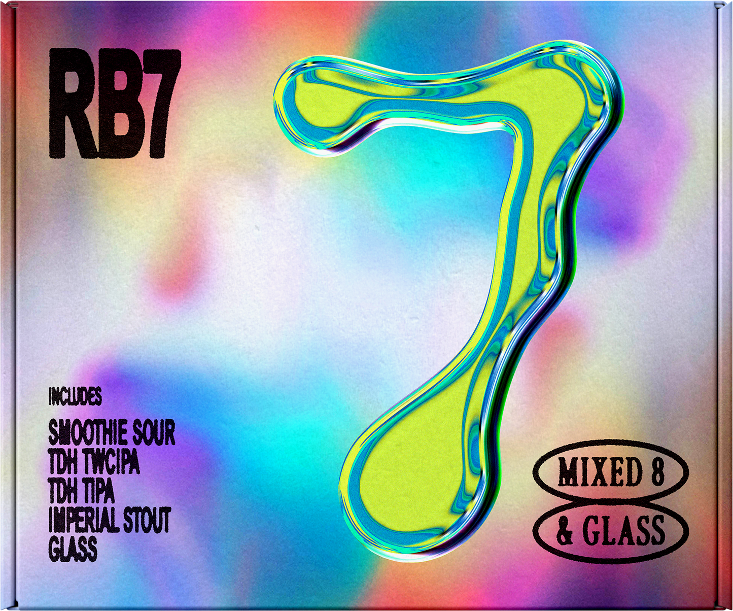 RB7: Mixed 8pk + Limited Edition Glass