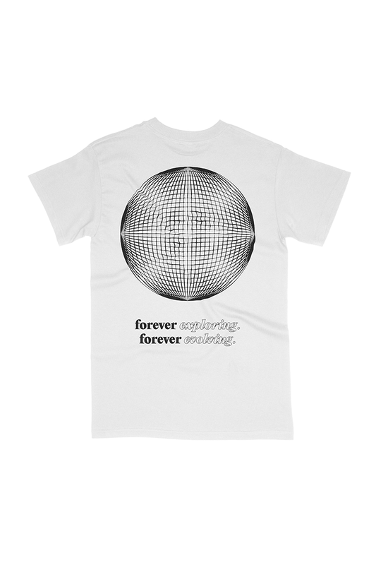 Disco Ball Tee - White