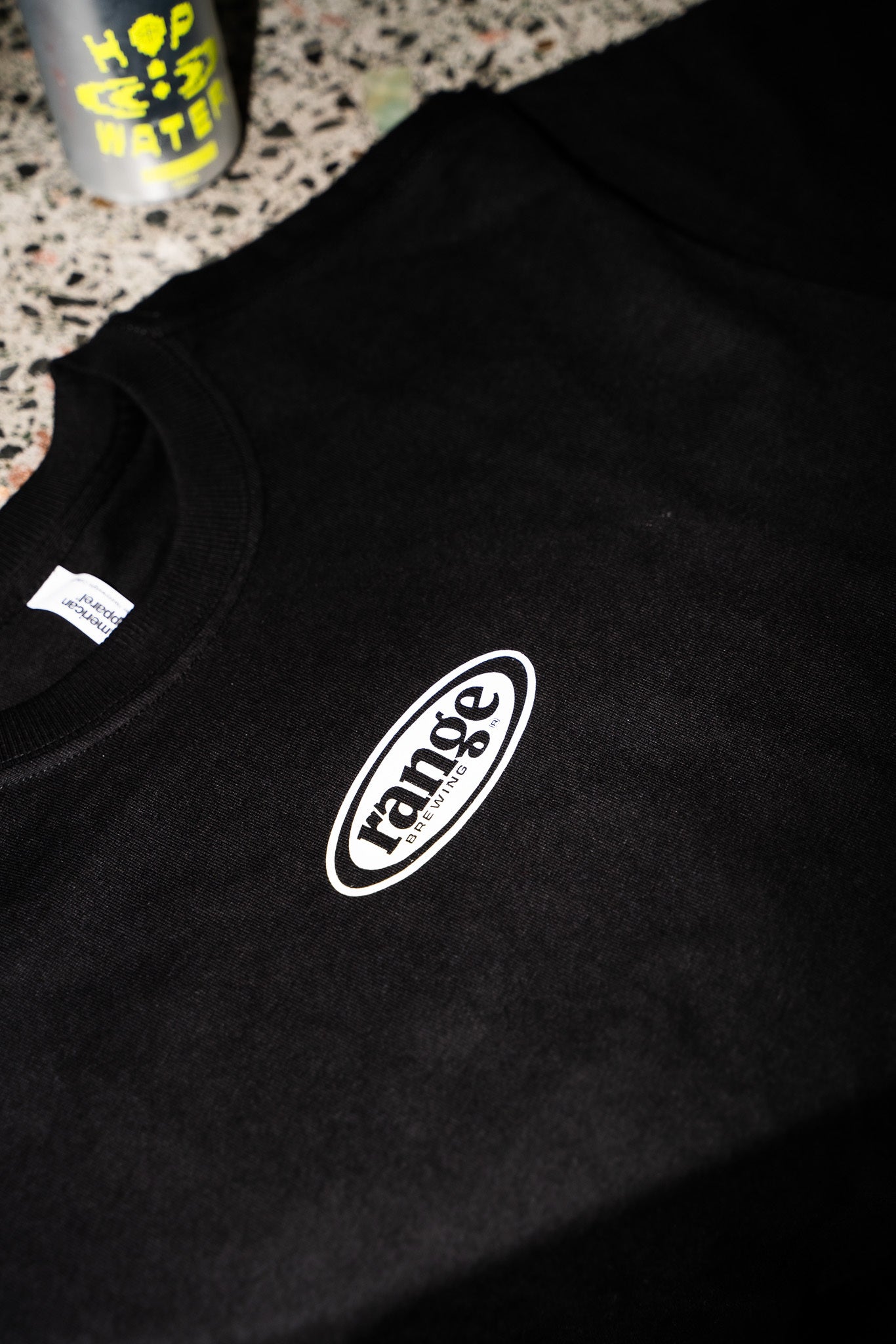Range Oval Logo Tee - Black