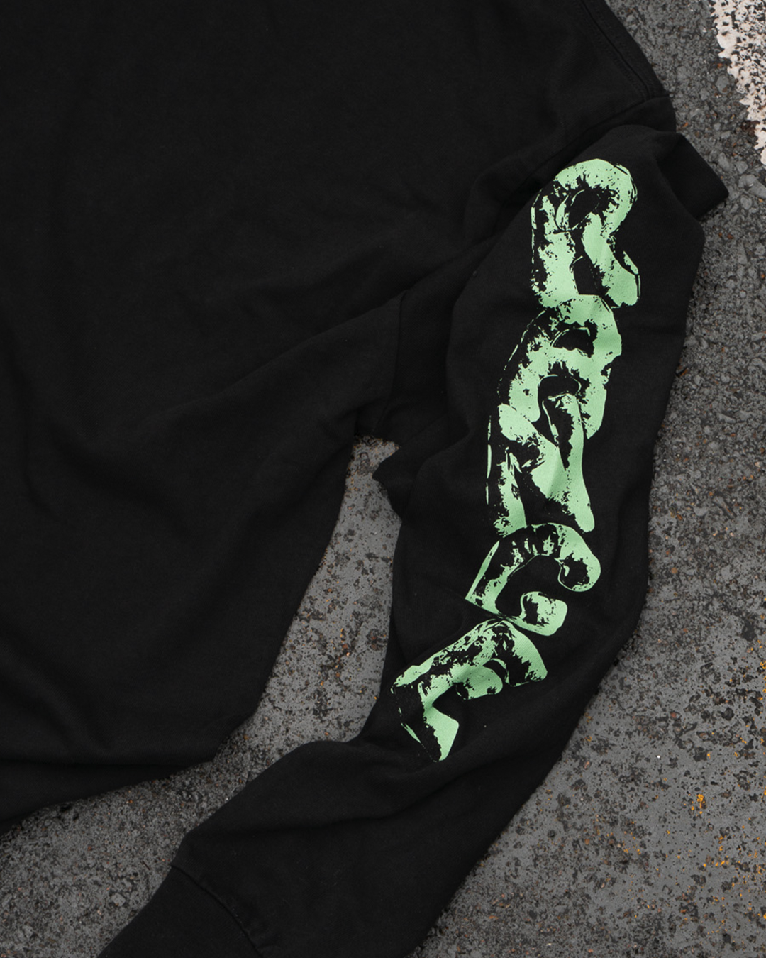 Double Down Long Sleeve - Faded Black
