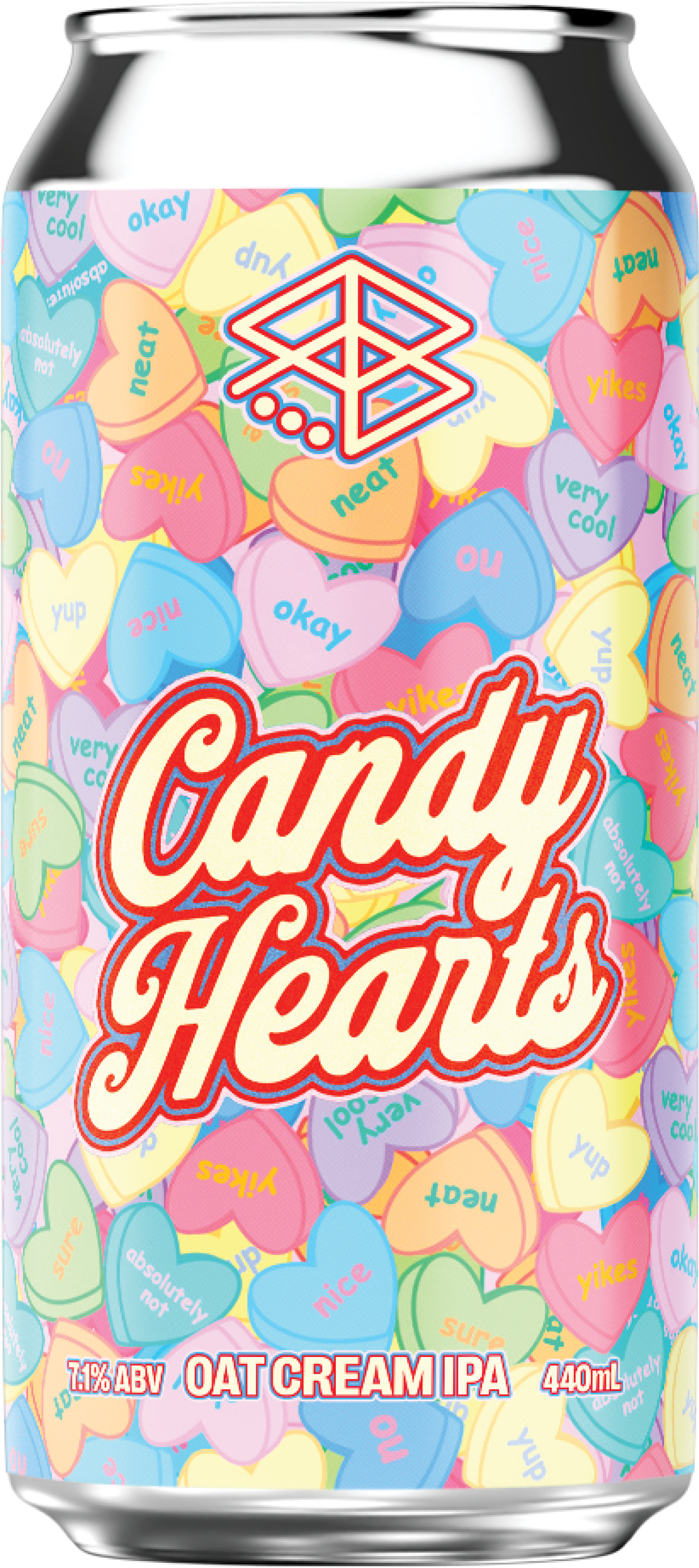 Candy Hearts - Oat Cream IPA