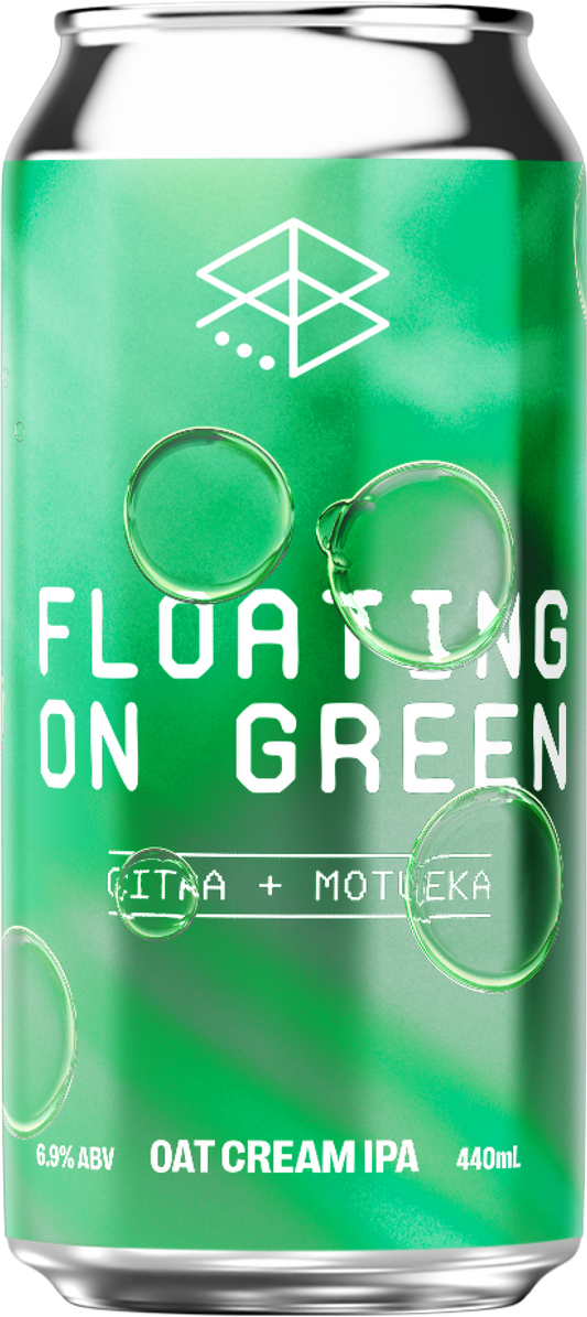 Floating On Green: Citra & Motueka - Oat Cream IPA