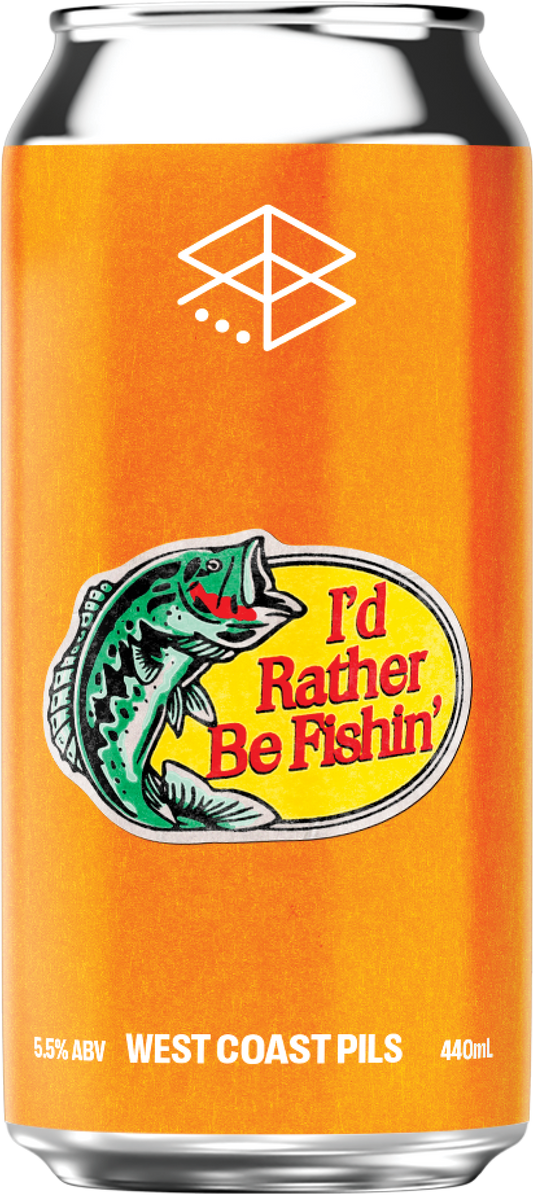 I'd Rather Be Fishin' - West Coast Pilsner