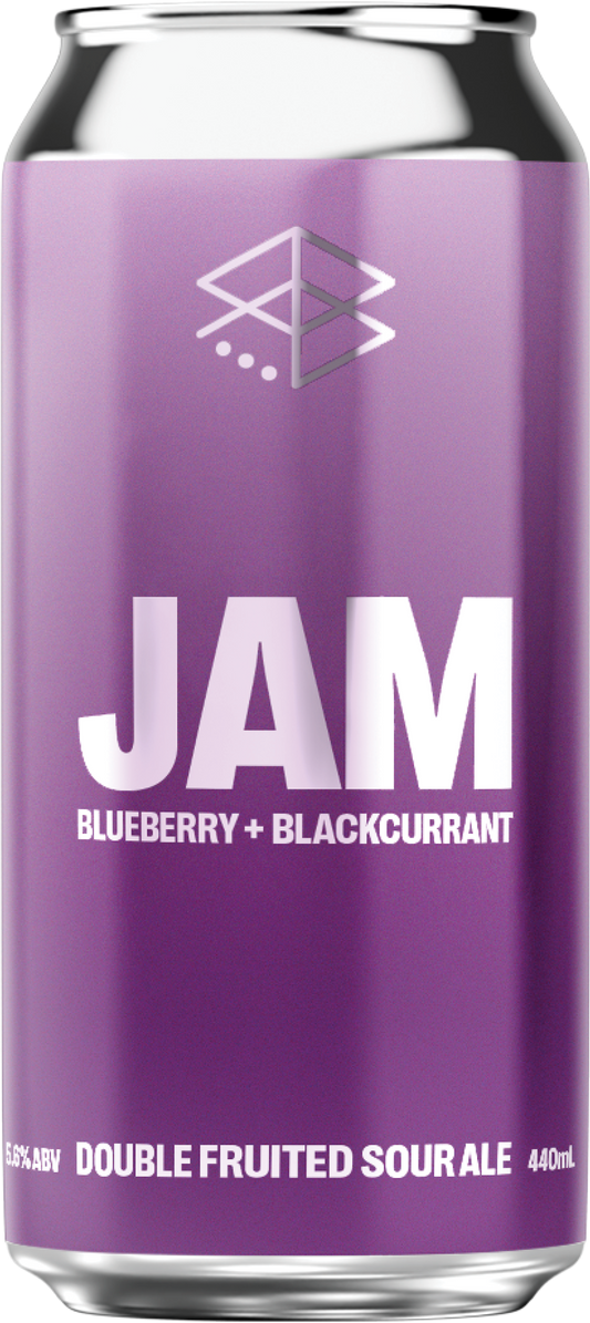 JAM: Blueberry & Blackcurrant - Double Fruited Sour Ale
