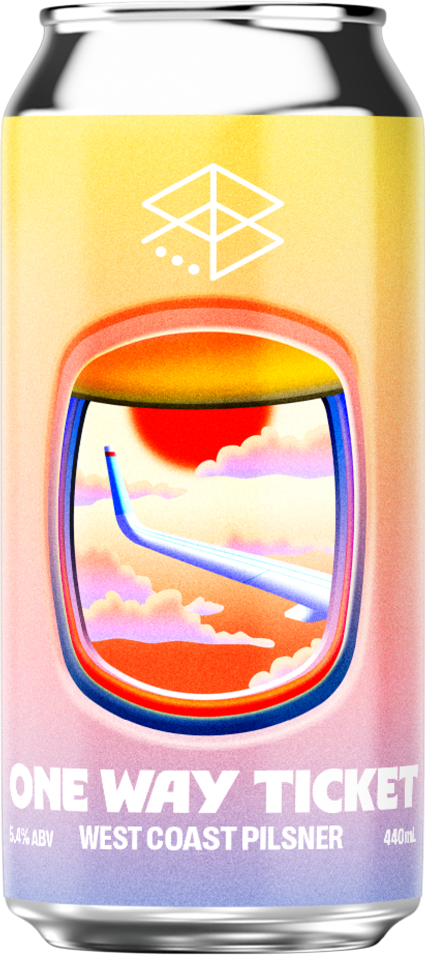 One Way Ticket - West Coast Pilsner
