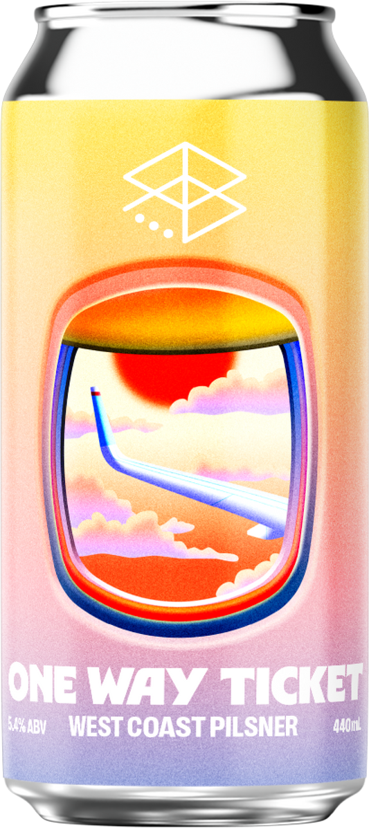 One Way Ticket - West Coast Pilsner