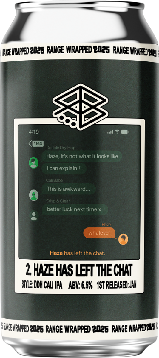 Wrapped: Haze Has Left The Chat - DDH California IPA