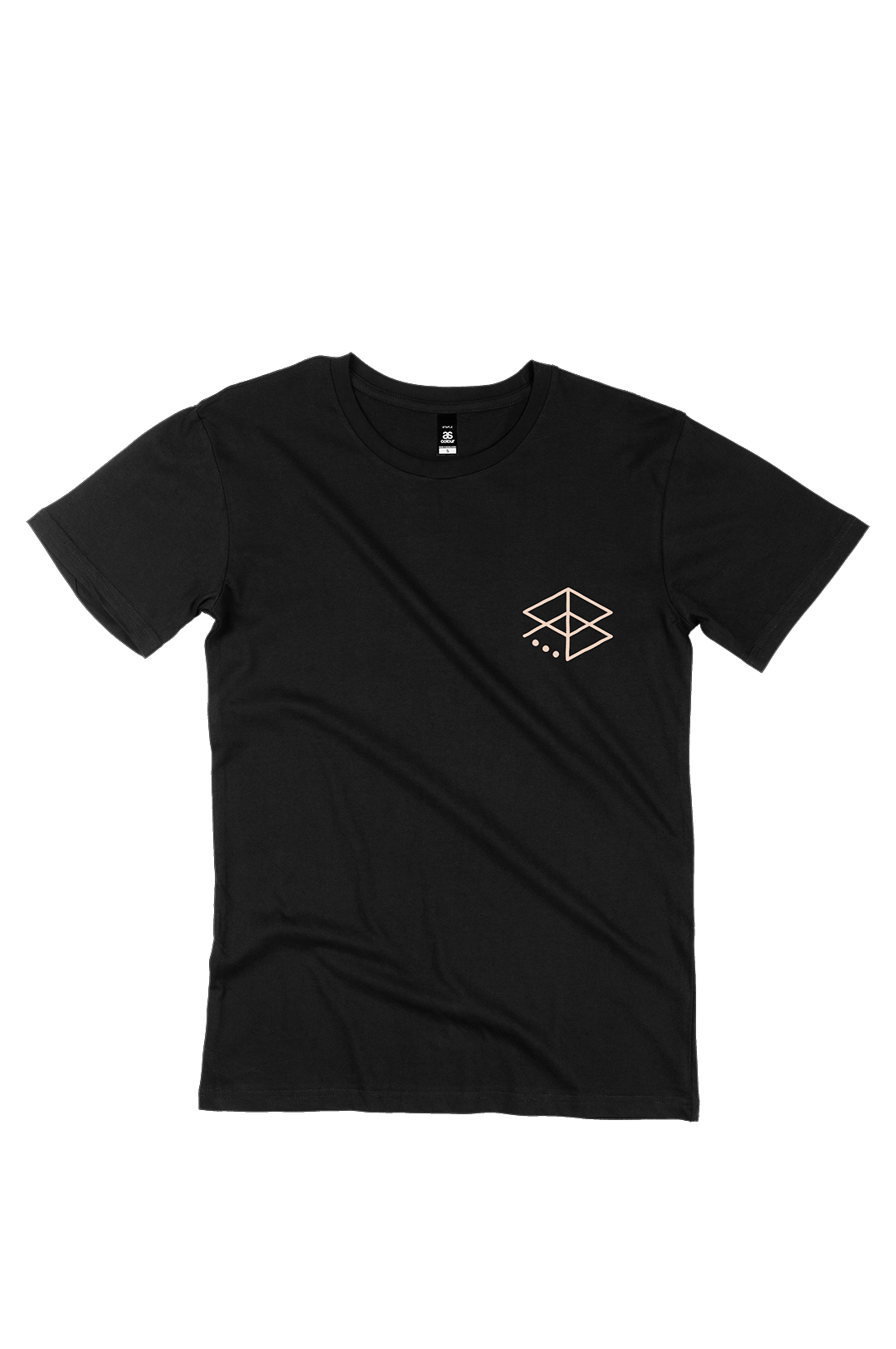 Classic Logo Tee - Black & Salmon