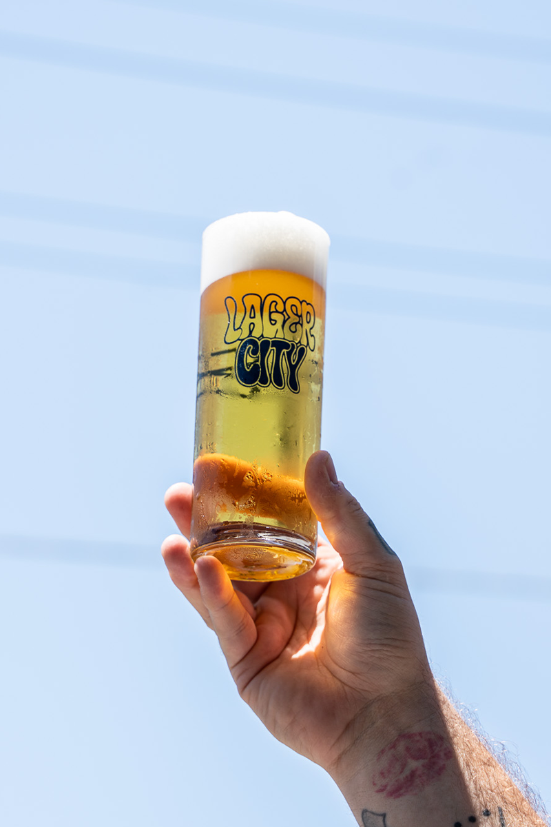 Lager City 2024 Kolsch Glass - Blue