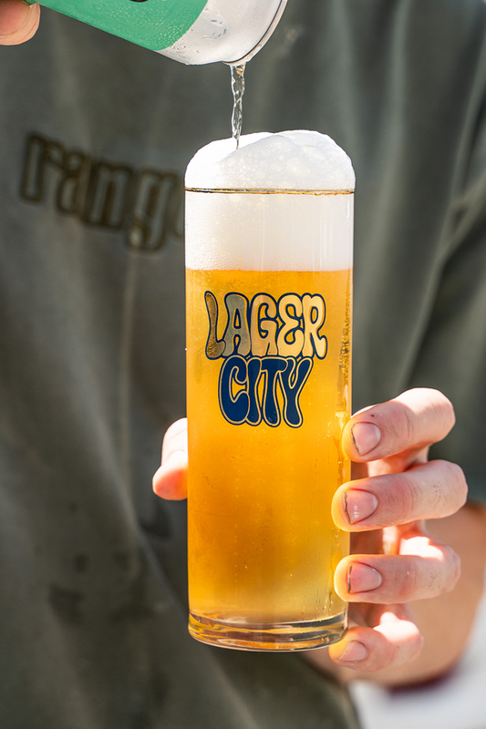 Lager City 2024 Kolsch Glass - Gold