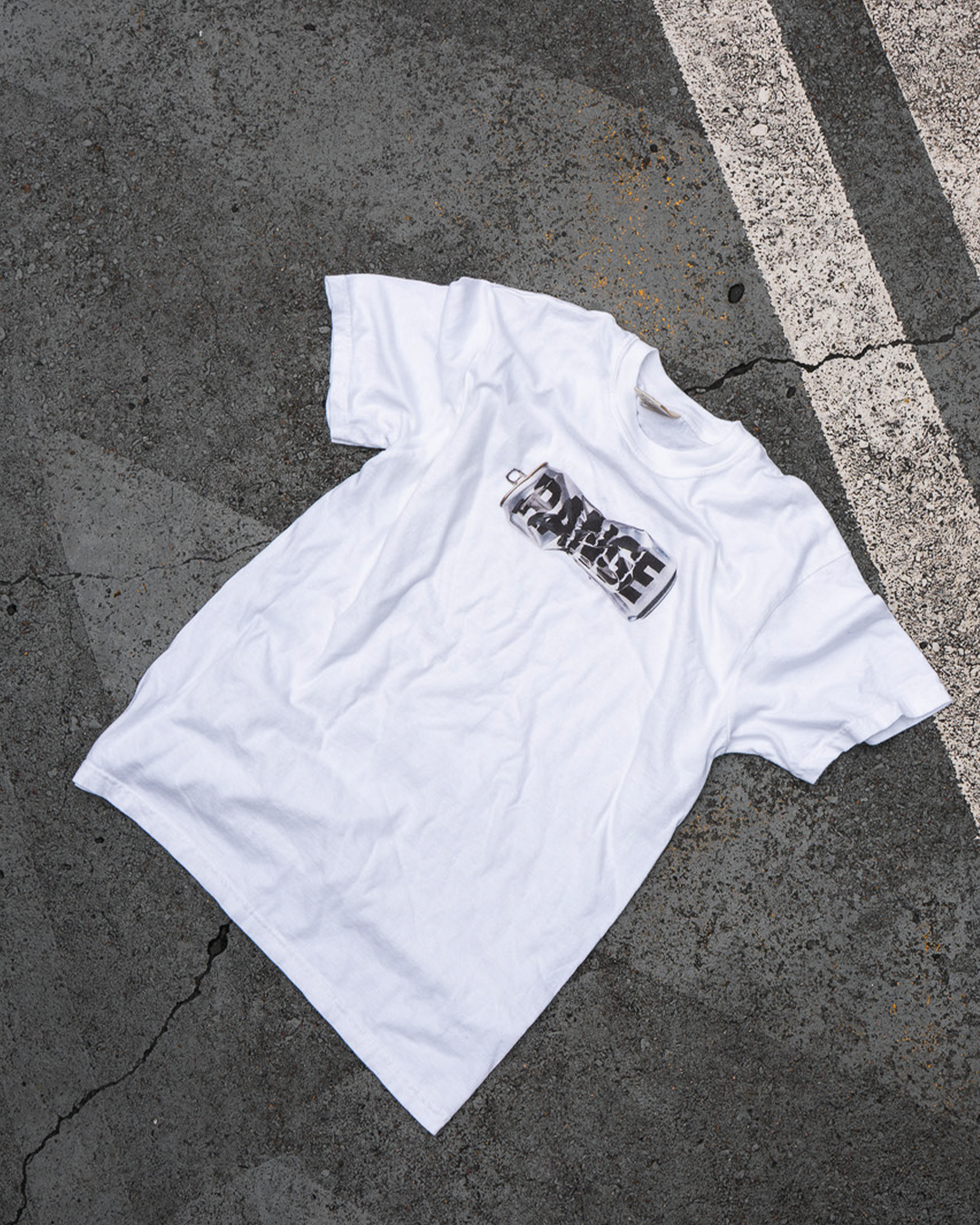 Range Crush Tee - White