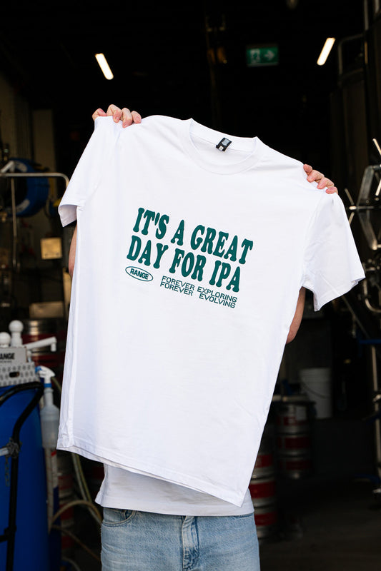 It's a Great Day for IPA Shirt - White