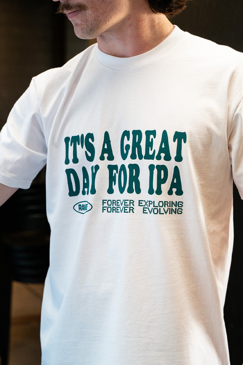 It's a Great Day for IPA Shirt - White
