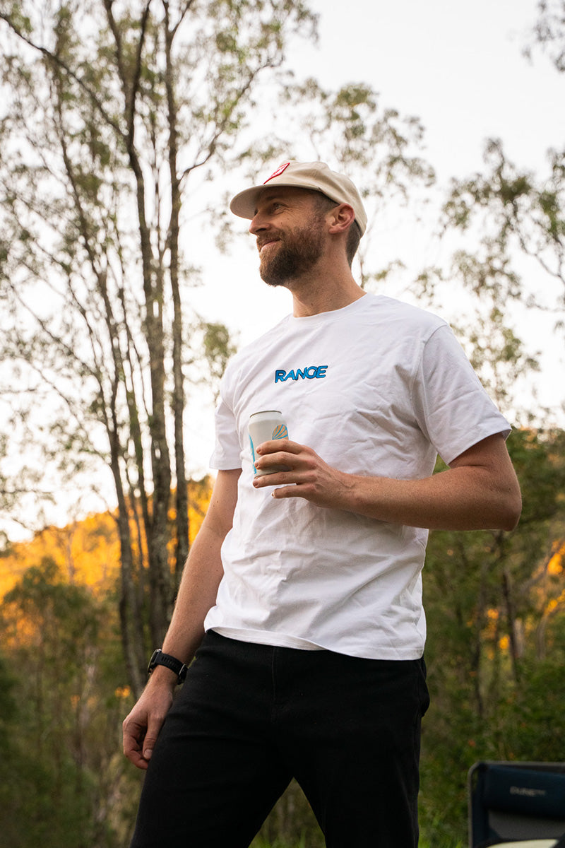 Range Outdoors Kooka Tee - White