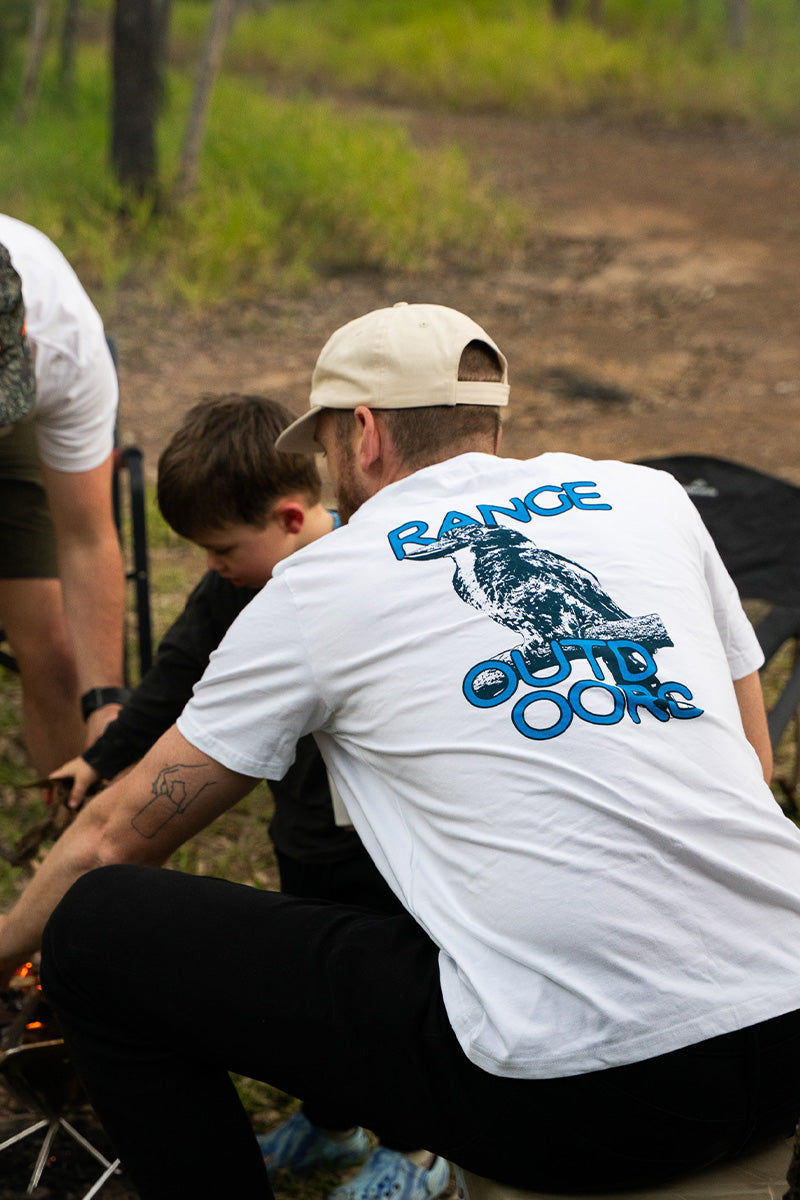 Range Outdoors Kooka Tee - White