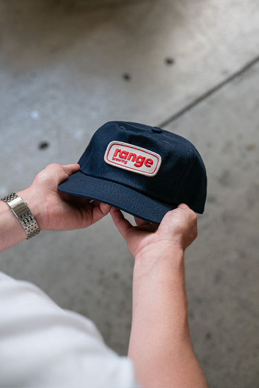 Retro 5 Panel Stitch- Navy