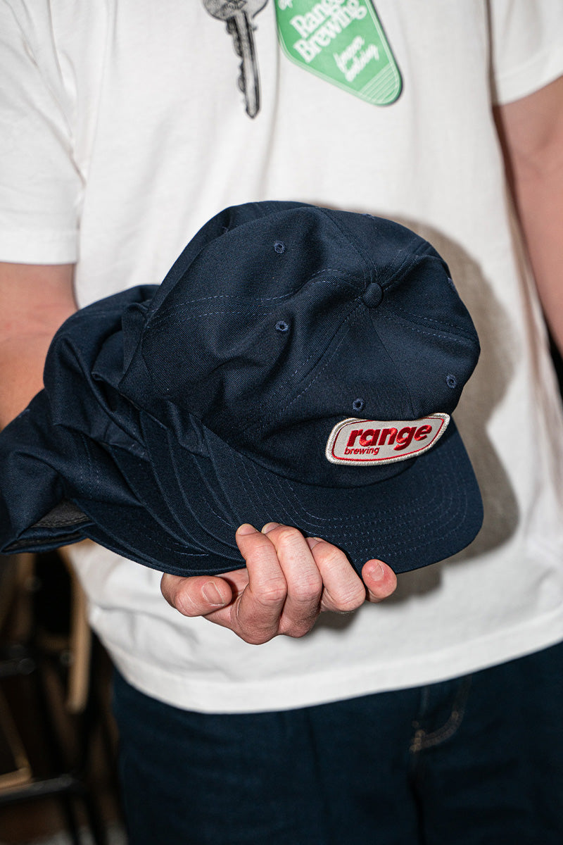 Retro 5 Panel Stitch- Navy
