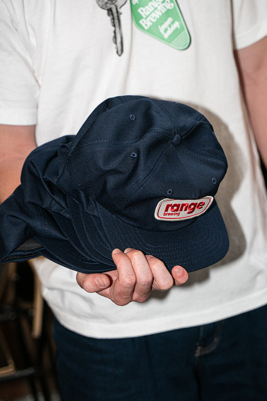 Retro 5 Panel Stitch- Navy