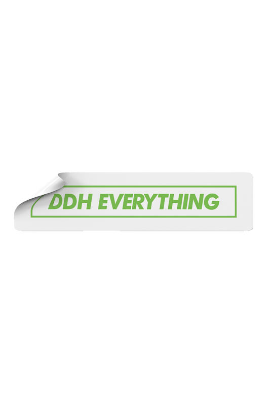 DDH Everything Bumper Sticker