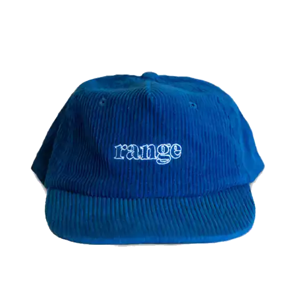 Range Corduroy Cap - Blue