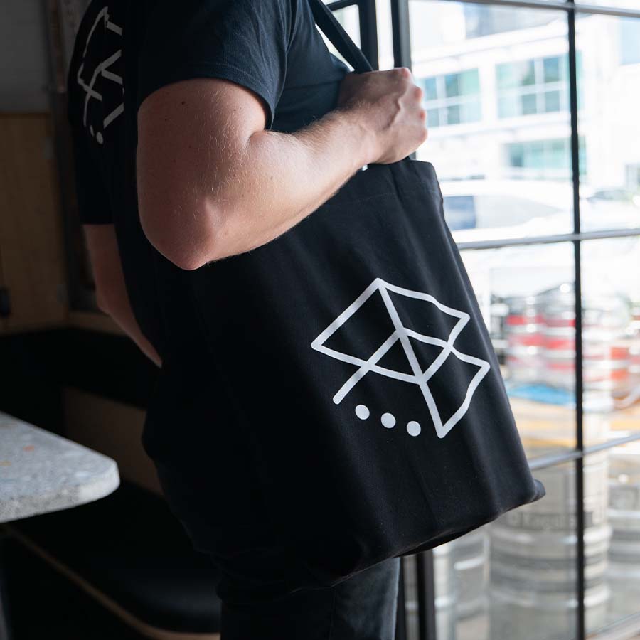 Range Brewing Minimalist Canvas Tote - Black