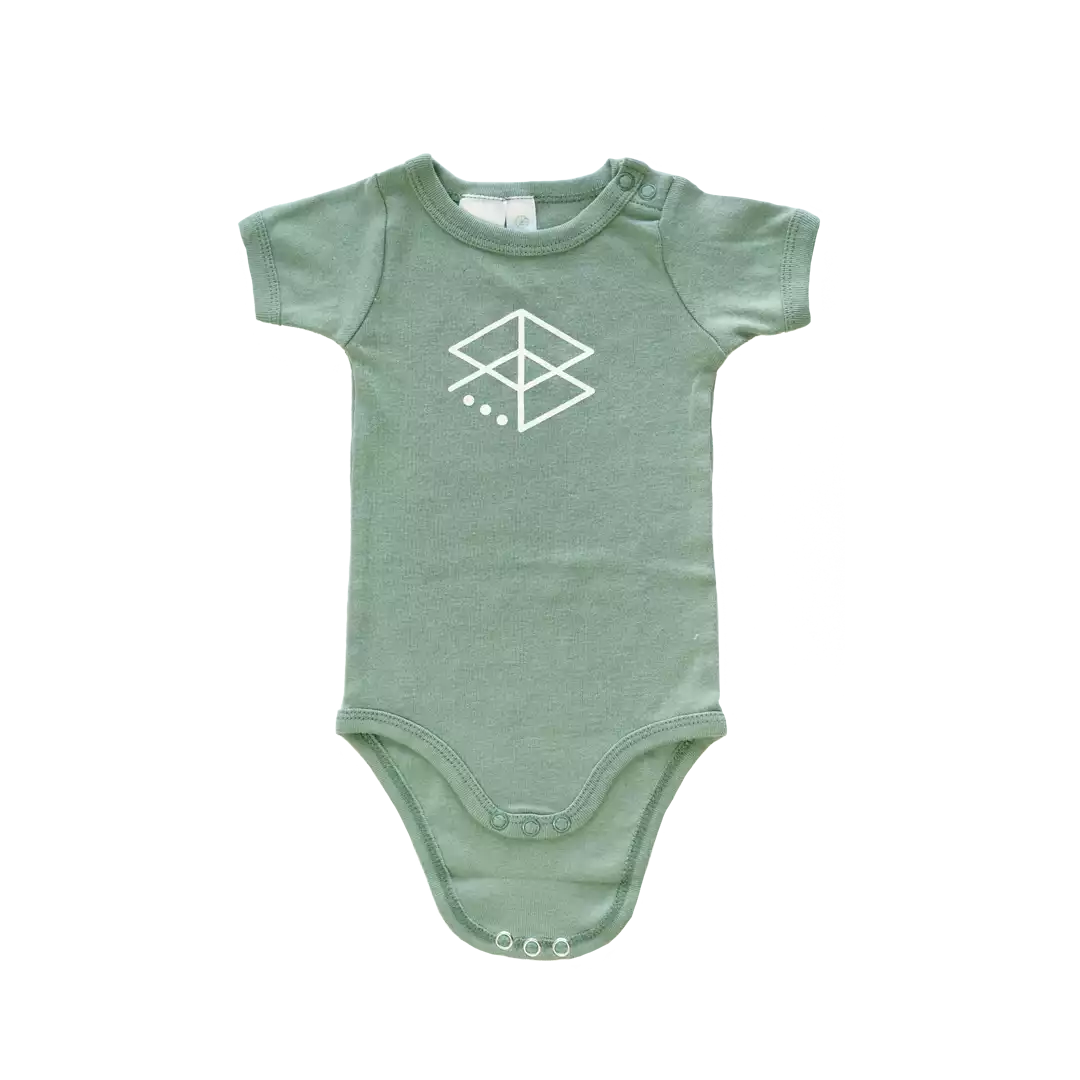 RB Baby Onesie- Sage Green