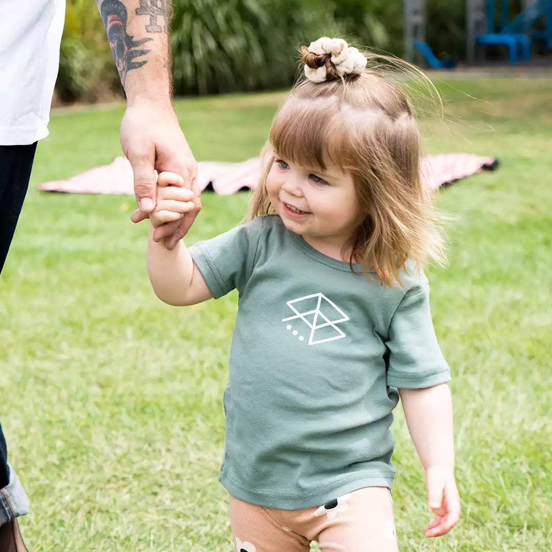 RB Toddler Tee- Sage Green