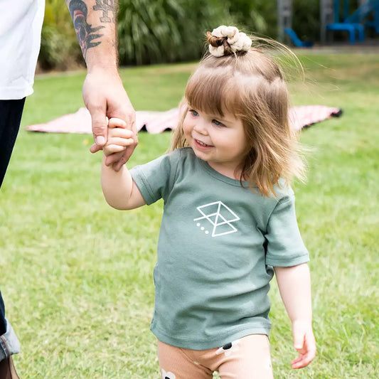 RB Toddler Tee- Sage Green