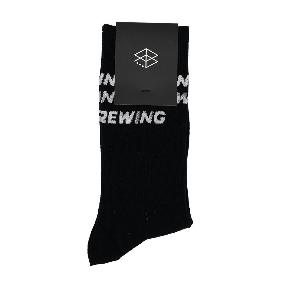 RB Crew Socks- Black