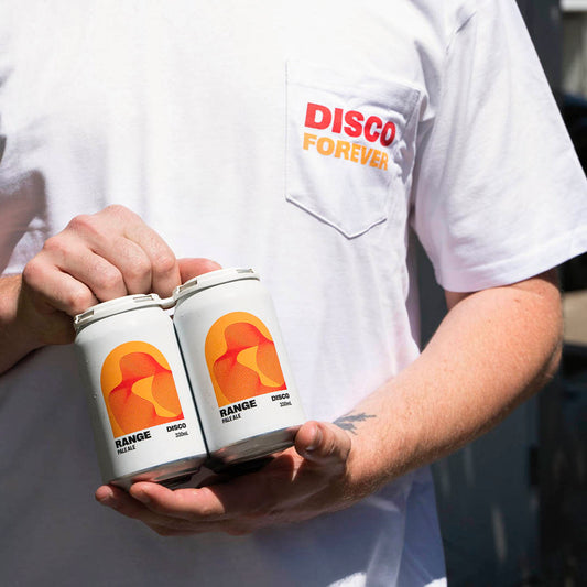 DISCO FOREVER Tee- White