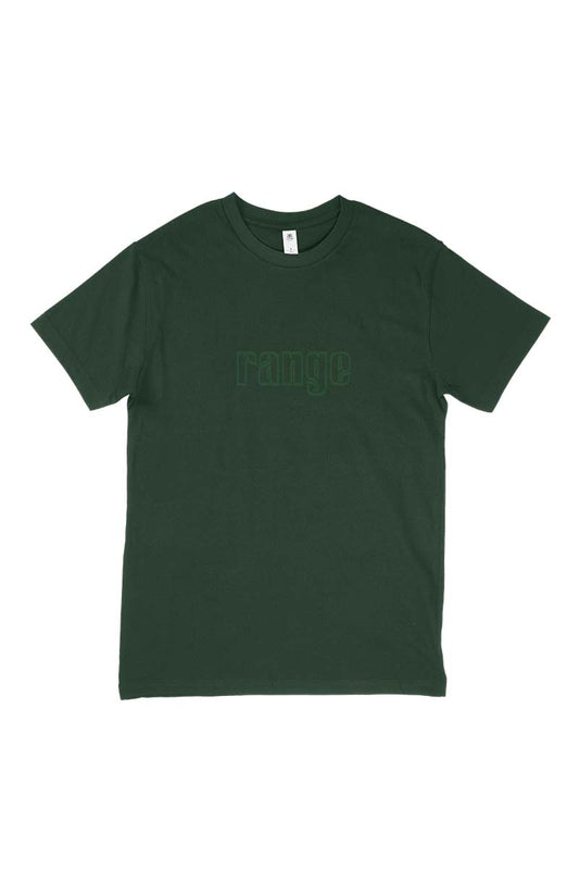 Minimalist Embroidered Tee - Green