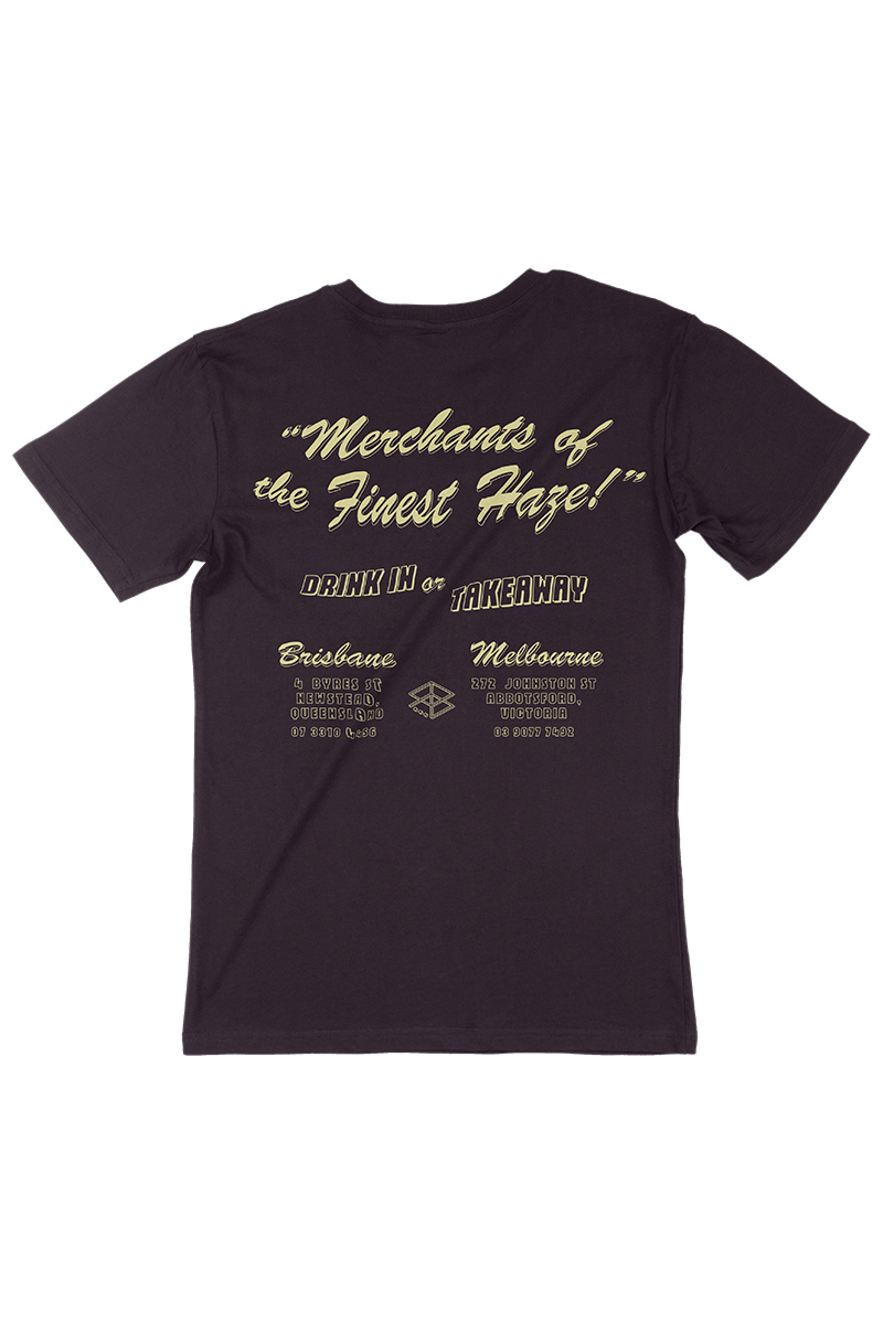 Haze Merchants Tee - Plum