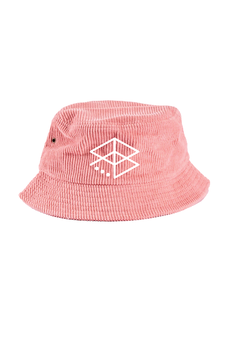 Cord Bucket Hat - Pink