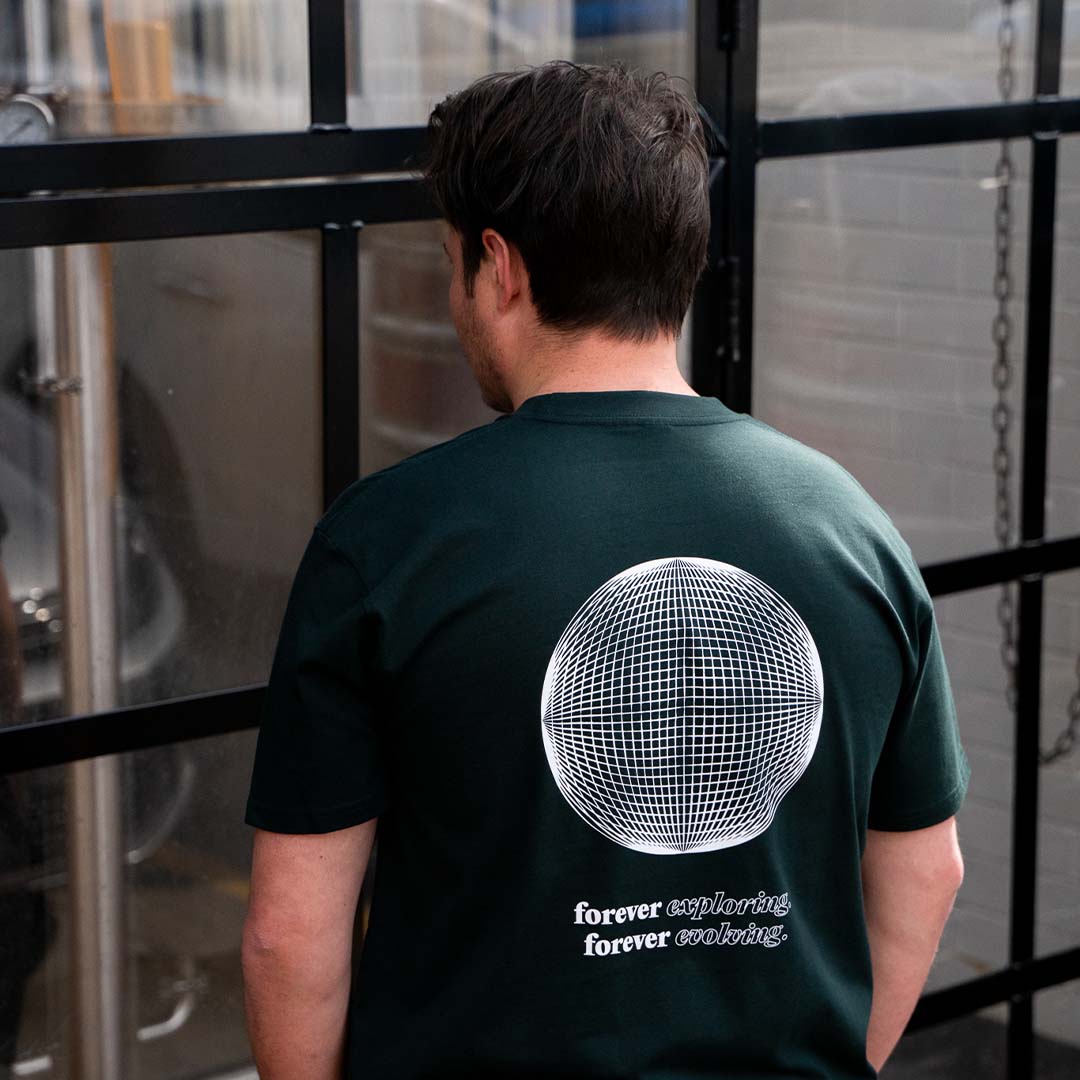 Disco Ball Tee - Pine Green