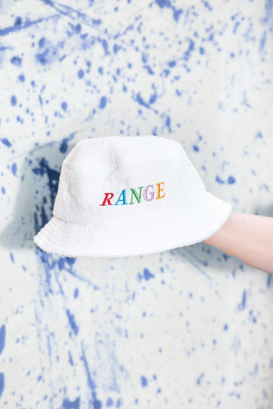 Fruity Terry Bucket Hat - White